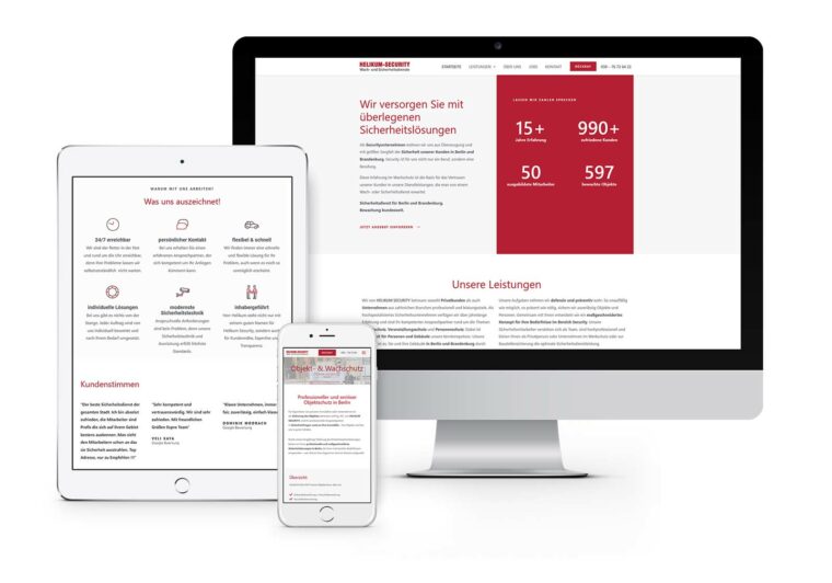 Webdesign Berlin - Helikum Security